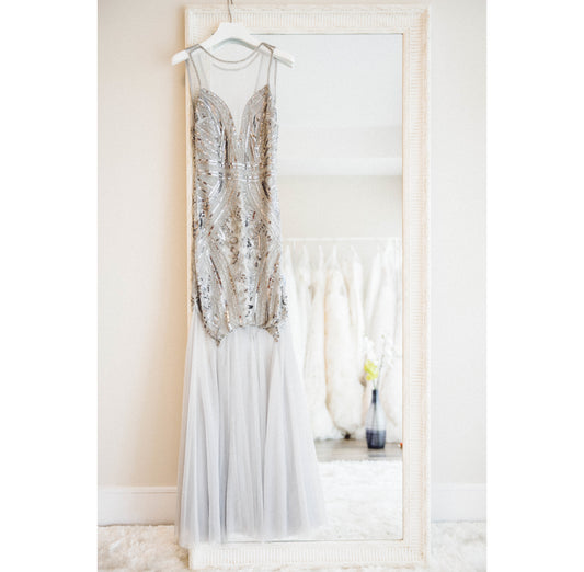 Charleston Grey Wedding Dress